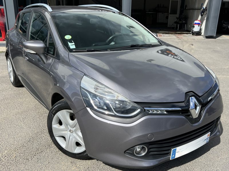 RENAULT CLIO 4 IV ESTATE 1.5 DCI 90 Cv GPS BLUETOOTH ATTELAGE REGULATEUR CRIT AIR 2 - GARANTIE 1 AN