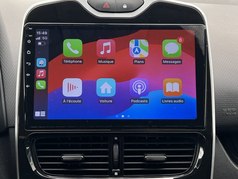 RENAULT CLIO PHASE 2 0.9 TCE 90 Cv GRAND ECRAN GPS APPLE & ANDROID / CRIT AIR 1 - GARANTIE 1 AN