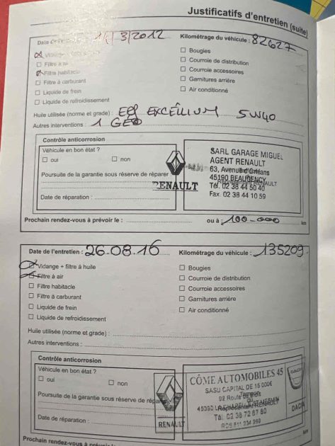 RENAULT CLIO III 2006 véhicule, vendu en état, sans garantie, sans contrôle 