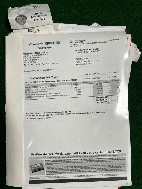 CITROEN C4 PICASSO I Monospace 2012