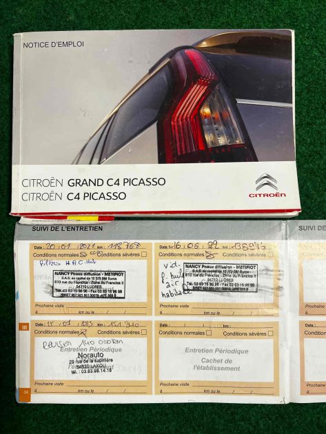 CITROEN C4 PICASSO I Monospace 2012