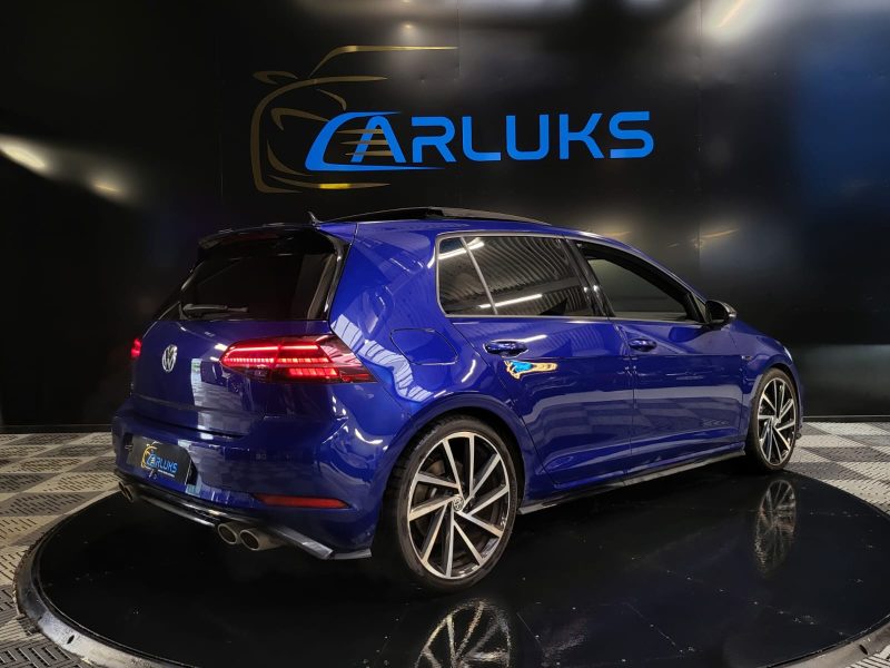 VOLKSWAGEN GOLF VII R 2.0 DSG7 4MOTION 300cv / SUIVI VOLKSAWAGEN / TOIT OUVRANT / CAMERA / KEYLESS