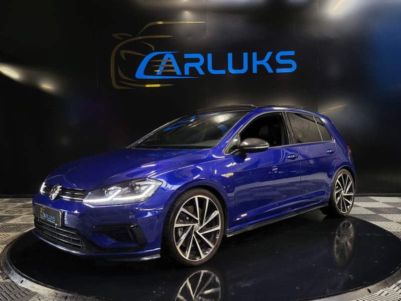 VOLKSWAGEN GOLF VII R 2.0 DSG7 4MOTION 300cv / SUIVI VOLKSAWAGEN / TOIT OUVRANT / CAMERA / KEYLESS