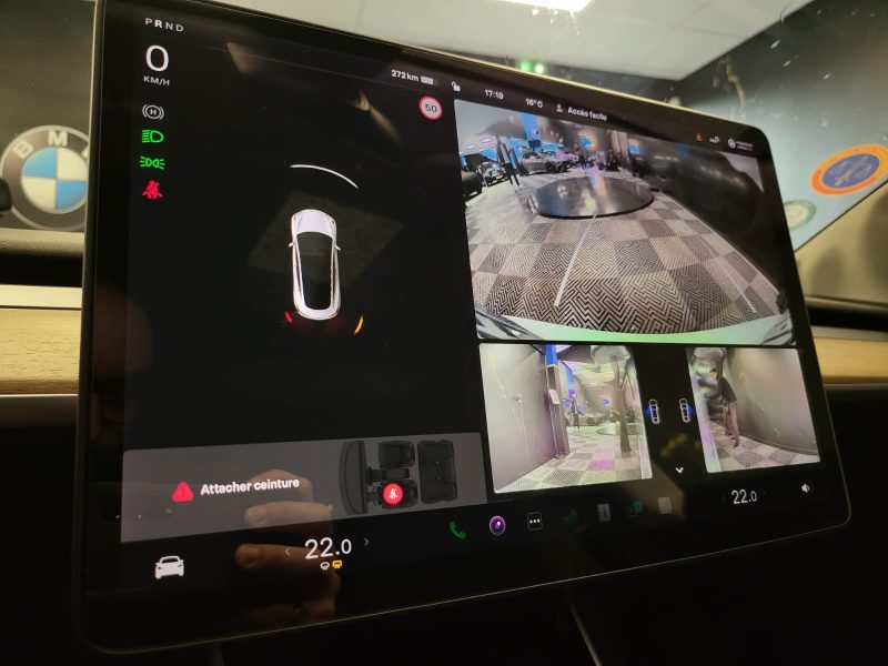 TESLA MODEL 3 STANDARD RANG PLUS 275CV / 1ER MAIN / AUTOPILOT / CAMERA 360 / MODE SENTINELLE / SIEGE