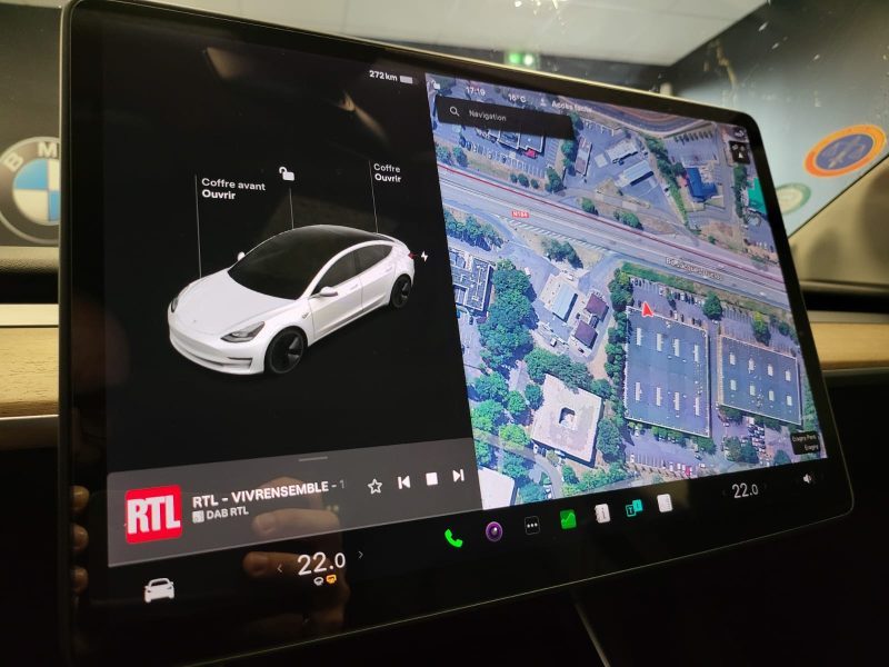 TESLA MODEL 3 STANDARD RANG PLUS 275CV / 1ER MAIN / AUTOPILOT / CAMERA 360 / MODE SENTINELLE / SIEGE