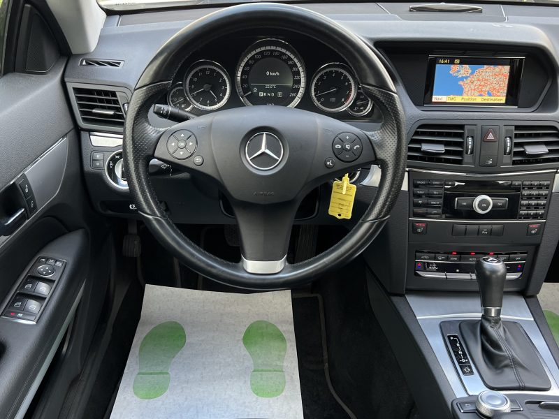 MERCEDES CLASSE E COUPE IV 200 CGI 1.8 BLUEEFFICIENCY 184 BLUETOOTH GPS CRIT AIR 1 - GARANTIE 1 AN
