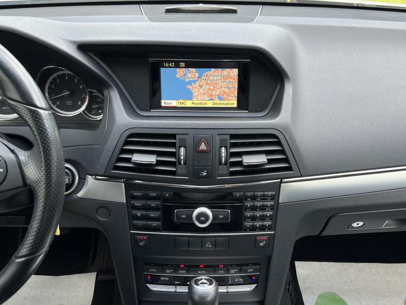 MERCEDES CLASSE E COUPE IV 200 CGI 1.8 BLUEEFFICIENCY 184 BLUETOOTH GPS CRIT AIR 1 - GARANTIE 1 AN