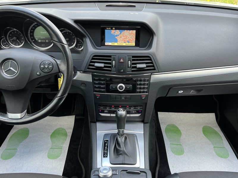 MERCEDES CLASSE E COUPE IV 200 CGI 1.8 BLUEEFFICIENCY 184 BLUETOOTH GPS CRIT AIR 1 - GARANTIE 1 AN