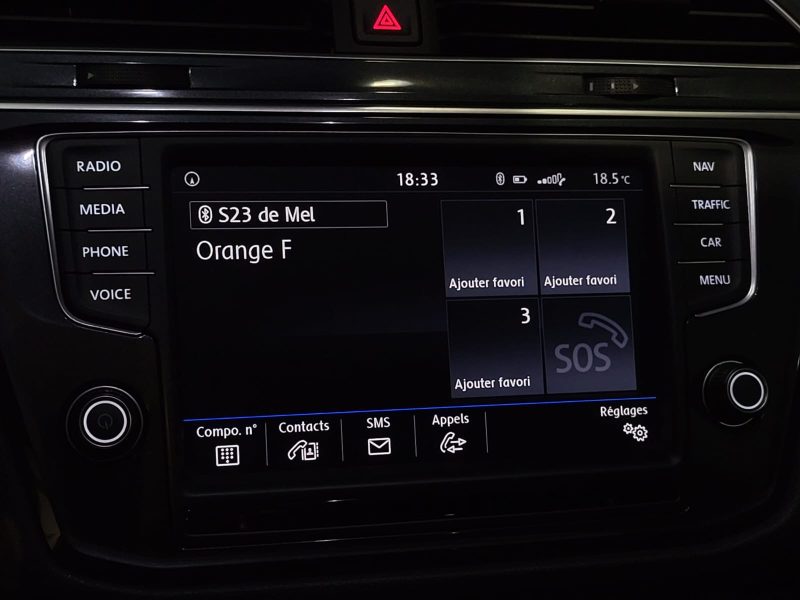 VOLKSWAGEN TIGUAN II 2.0 TDI 150cv Carat Boîte Auto DSG