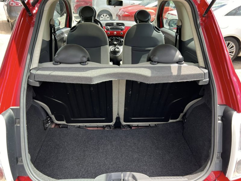 FIAT 500 II LOUNGE 1.2 69 Cv TOIT PANORAMIQUE / BLUETOOTH CRIT AIR 1 - GARANTIE 1 AN