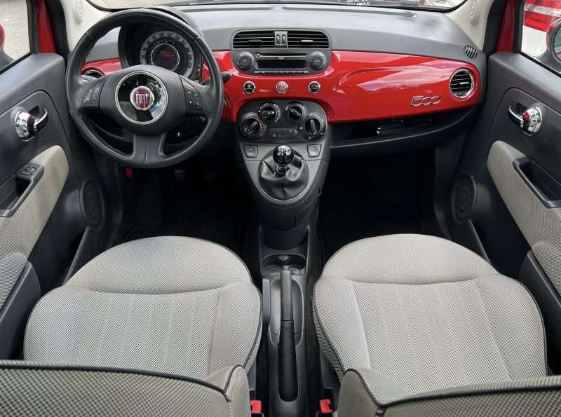 FIAT 500 II LOUNGE 1.2 69 Cv TOIT PANORAMIQUE / BLUETOOTH CRIT AIR 1 - GARANTIE 1 AN