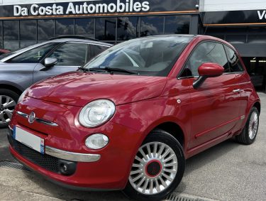 FIAT 500 II LOUNGE 1.2 69 Cv TOIT PANORAMIQUE / BLUETOOTH CRIT AIR 1 - GARANTIE 1 AN