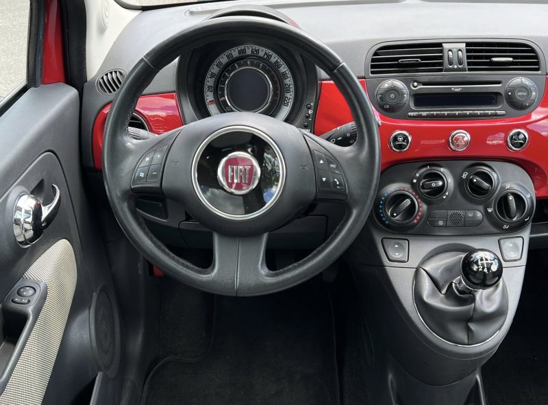 FIAT 500 II LOUNGE 1.2 69 Cv TOIT PANORAMIQUE / BLUETOOTH CRIT AIR 1 - GARANTIE 1 AN