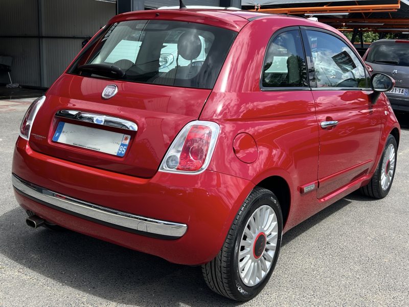 FIAT 500 II LOUNGE 1.2 69 Cv TOIT PANORAMIQUE / BLUETOOTH CRIT AIR 1 - GARANTIE 1 AN