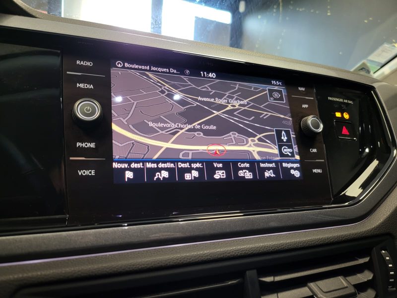 VOLKSWAGEN POLO VI 1.0 TSI 115cv DSG7 CARAT / SIÈGES CHAUFFANTS+CARPLAY+CAMÉRA DE RECUL+VIRTUAL COCK