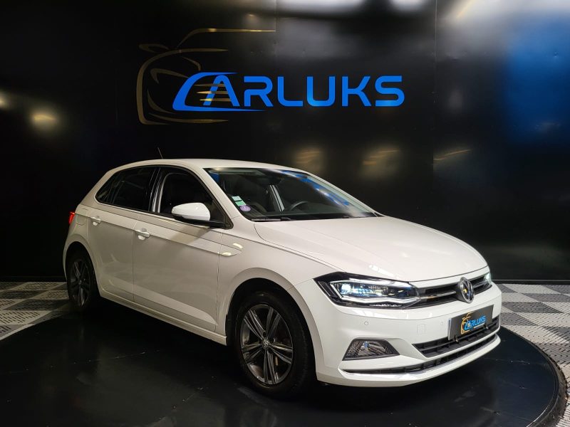 VOLKSWAGEN POLO VI 1.0 TSI 115cv DSG7 CARAT / SIÈGES CHAUFFANTS+CARPLAY+CAMÉRA DE RECUL+VIRTUAL COCK
