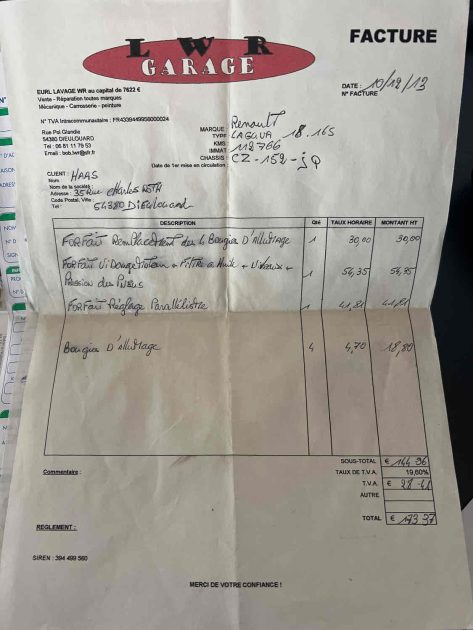 RENAULT LAGUNA I 1999