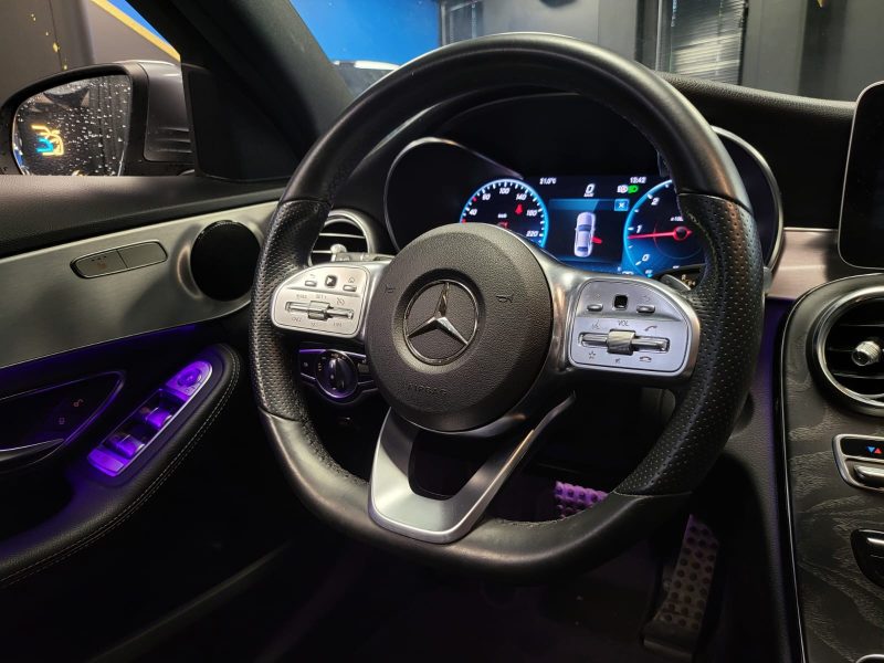 MERCEDES CLASSE C 220d 194cv AMG LINE / TOIT OUVRANT+CARPLAY+SIÈGES ÉLECTRIQUES+FULL ENTRETIEN MERCE