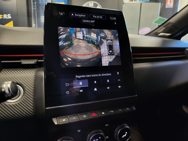 RENAULT CLIO V 1.6 E-TECH 140cv RS LINE / CARPLAY / ECLAIRAGE D'AMBIANCE / CAMERA / SUIVI RENAULT