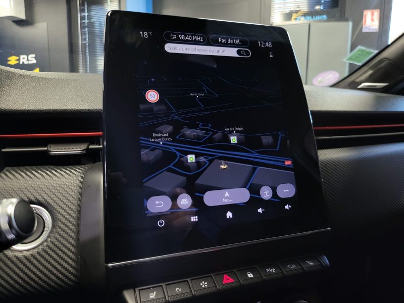 RENAULT CLIO V 1.6 E-TECH 140cv RS LINE / CARPLAY / ECLAIRAGE D'AMBIANCE / CAMERA / SUIVI RENAULT