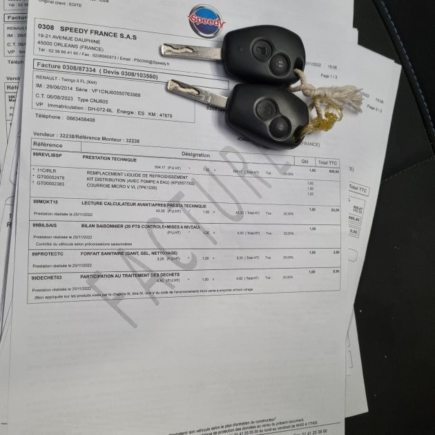 RENAULT TWINGO II 2014