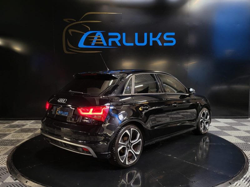 AUDI A1 SPORTBACK 1.4 TFSI 122cv S LINE / SIEGE CUIR+VOLANT S LINE+AIDE AU PARKING/