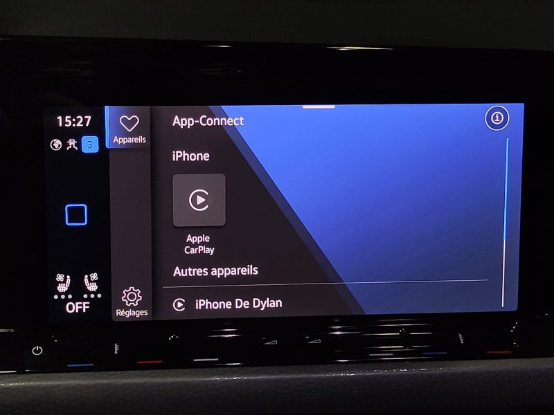 VOLKSWAGEN GOLF VIII GTI 2.0 TSI 245cv Boîte Auto DSG / Véhicule Français 5100kms