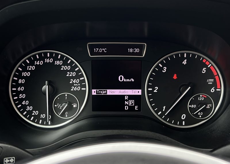 MERCEDES CLASSE B II 180 CDI 110 Cv BOITE AUTOMATIQUE 7 / CAMERA RECUL BLUETOOTH GPS - GARANTIE 1 AN