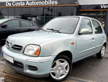 NISSAN MICRA II PHASE 2 1.0 60 Cv PREMIERE MAIN / 5 PORTES CLIMATISATION BLUETOOTH - GARANTIE 1 AN