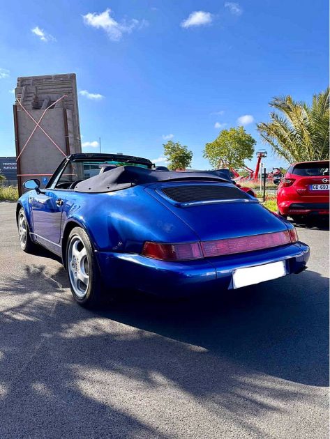PORSCHE 911 CAB TURBO LOOK USINE WLT 1992