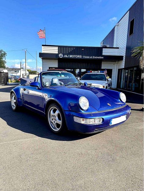 PORSCHE 911 CAB TURBO LOOK USINE WLT 1992
