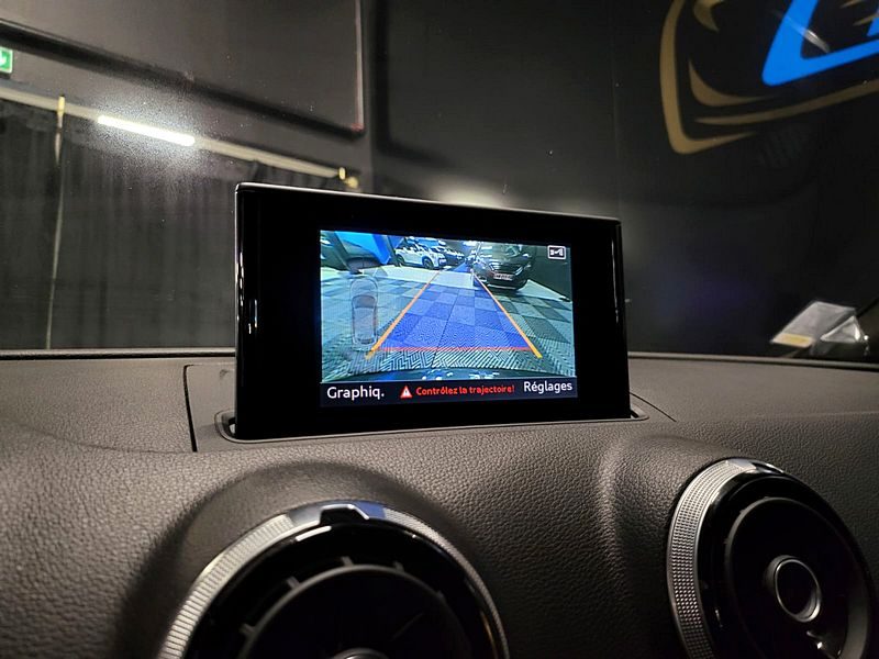 AUDI S3 QUATTRO 300cv S-STRONIC 7 /CAMERA DE RECUL+SUIVI COMPLET AUDI+VOLANT MEPLAT /