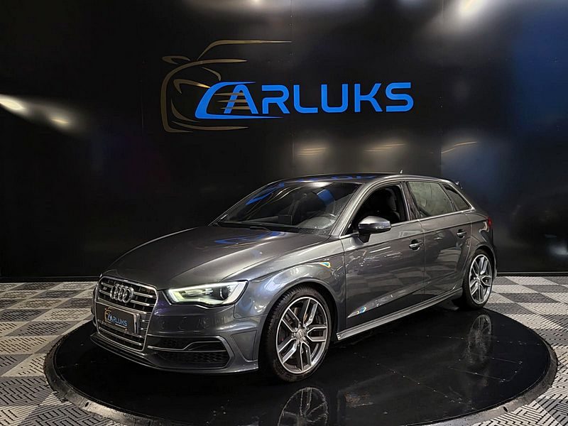 AUDI S3 QUATTRO 300cv S-STRONIC 7 /CAMERA DE RECUL+SUIVI COMPLET AUDI+VOLANT MEPLAT /