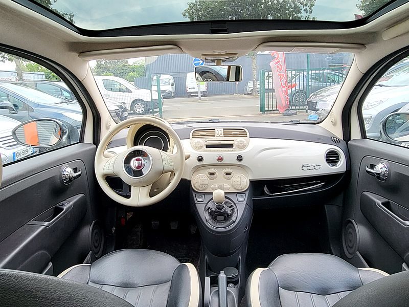 FIAT 500 - GARANTIE 12 mois - 1.2 MPI 69 cv Color Therapy