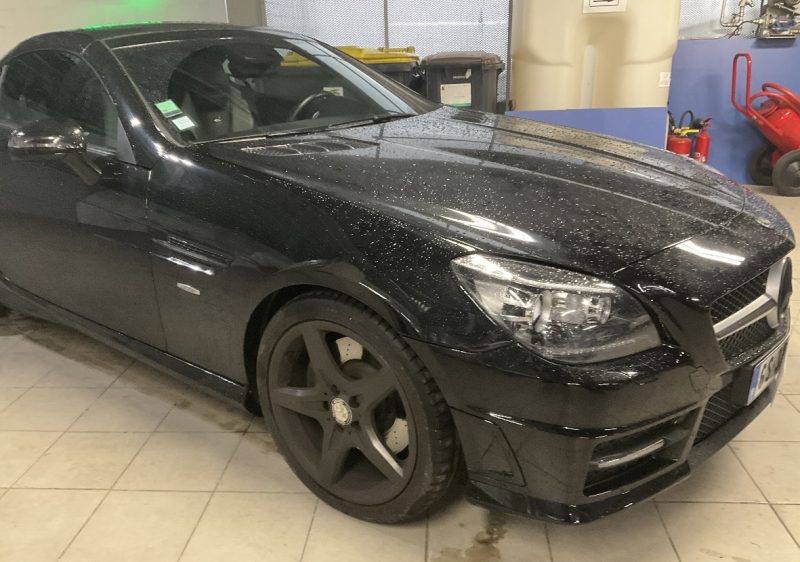 MERCEDES SLK III 200 EDITION 1 CABRIOLET 1.8 BlueEFFICIENCY 184 BOITE AUTO GPS CUIR - GARANTIE 1 AN