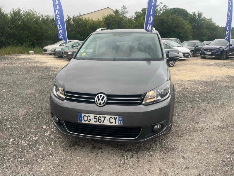 VOLKSWAGEN TOURAN 1.6 TDI 105 7 PLACES 2012 GARANTIE 12 MOIS