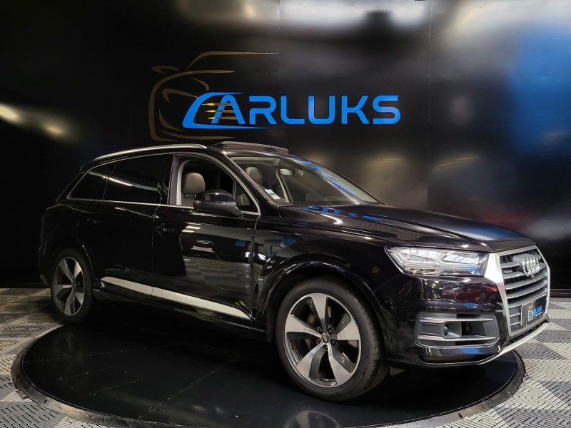 AUDI Q7 II QUATTRO 3.0 V6 272cv AVUS TO / ANGLE M / BOSE / ACC / 7 PLACES / 360° / SUIVI AUDI