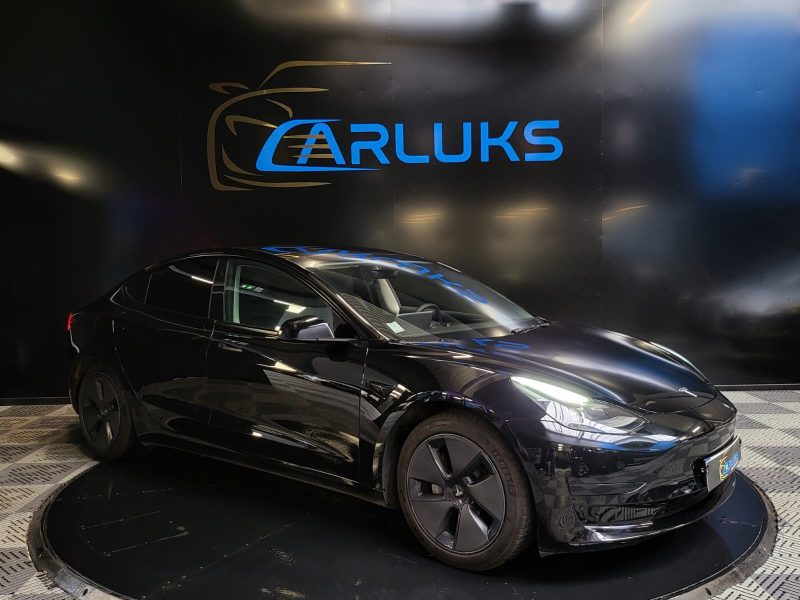 TESLA Model 3 STANDARD RANGE PLUS RWD /VOLANT CHAUFFANT+1ER MAIN+VITRE TEINTE/
