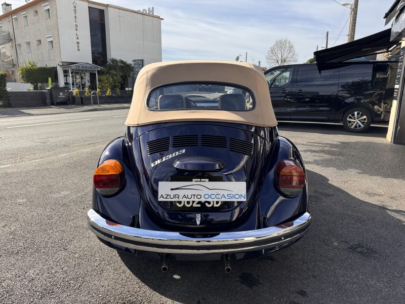 VOLKSWAGEN Coccinelle cox  Décapotable 1977