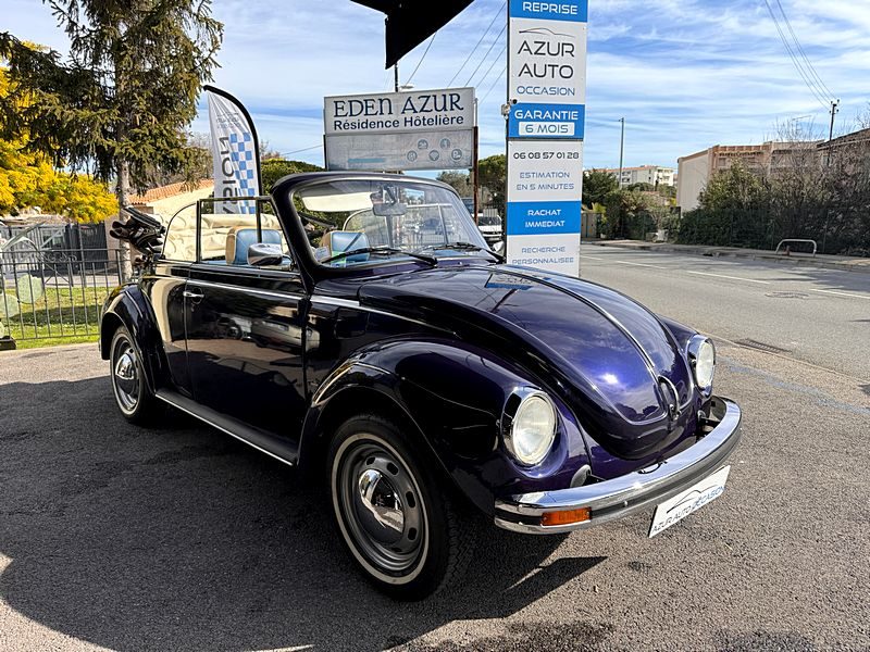 VOLKSWAGEN Coccinelle cox  Décapotable 1977