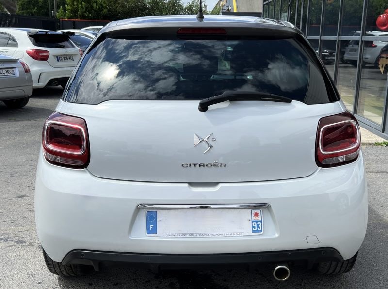 CITROEN DS3 PHASE 2 CHIC 1.2 110 PREMIERE MAIN GPS CAMERA RECUL BLUETOOTH CRIT AIR 1 - GARANTE 1 AN