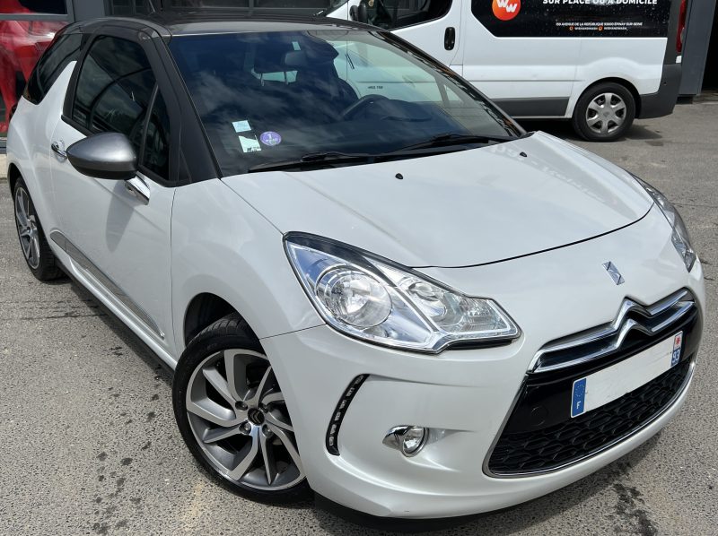 CITROEN DS3 PHASE 2 CHIC 1.2 110 PREMIERE MAIN GPS CAMERA RECUL BLUETOOTH CRIT AIR 1 - GARANTE 1 AN
