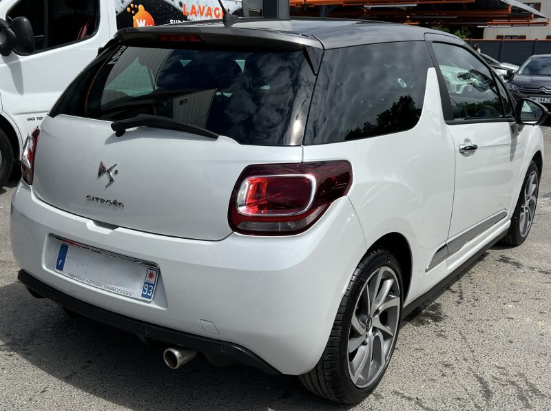 CITROEN DS3 PHASE 2 CHIC 1.2 110 PREMIERE MAIN GPS CAMERA RECUL BLUETOOTH CRIT AIR 1 - GARANTE 1 AN