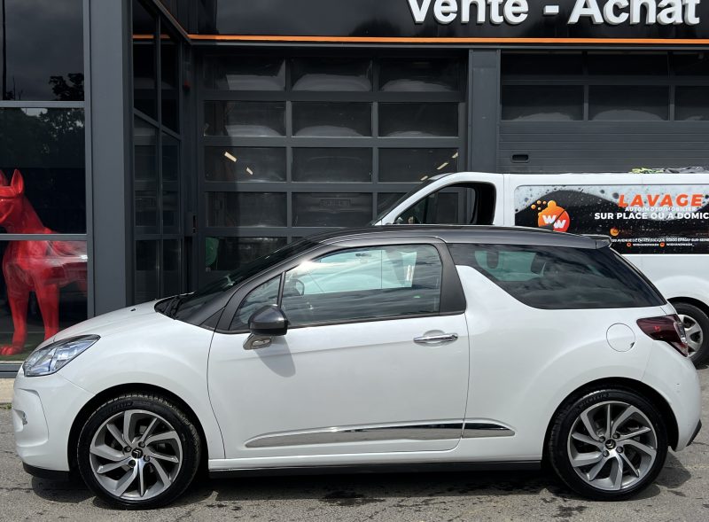 CITROEN DS3 PHASE 2 CHIC 1.2 110 PREMIERE MAIN GPS CAMERA RECUL BLUETOOTH CRIT AIR 1 - GARANTE 1 AN