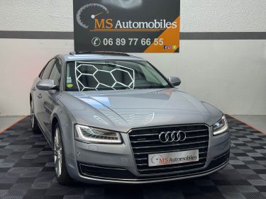 AUDI A8 3.0 V6 TDI CLEAN DIESEL QUATTRO 258ch AVUS EXTENTED GARANTIE 12 MOIS, HISTORIQUE COMPLET