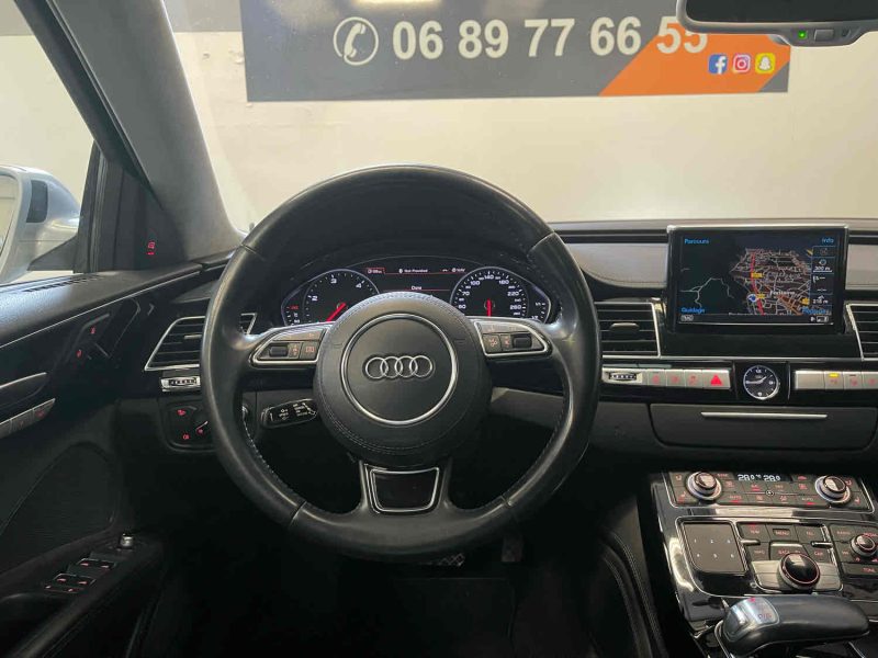 AUDI A8 3.0 V6 TDI CLEAN DIESEL QUATTRO 258ch AVUS EXTENTED GARANTIE 12 MOIS, HISTORIQUE COMPLET