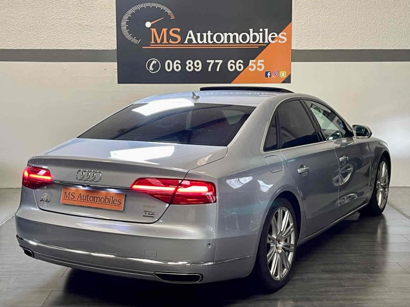 AUDI A8 3.0 V6 TDI CLEAN DIESEL QUATTRO 258ch AVUS EXTENTED GARANTIE 12 MOIS, HISTORIQUE COMPLET