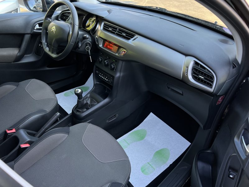 CITROEN C3 II PHASE 1.0 68 PREMIERE MAIN / CLIMATISATION REGULATEUR USB CRIT AIR 1 - GARANTIE 1 AN