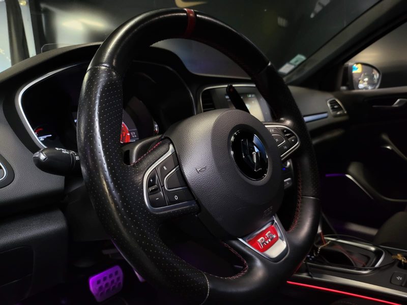 RENAULT MEGANE IV RS 280cv 1.8 EDC SUIVI COMPLET RENAULT / RS MONITOR / BVA6 / SIEGES CHAUFFANTS / L