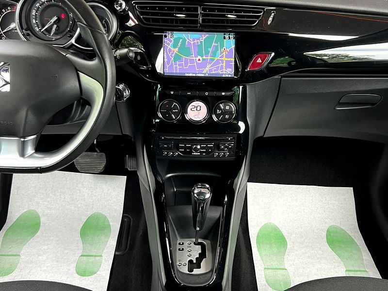 CITROEN DS3 CITROEN DS3 CITROEN DS3 SO CHIC 1.6 VTI 120 Cv BOITE AUTO GPS BLUETOOTH CRIT AIR 1 / 70 